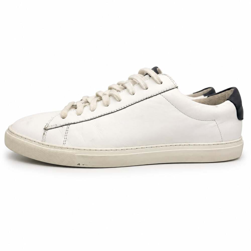 Oliver Cabell Low 1 White Leather Sneakers Size 41/US 8
